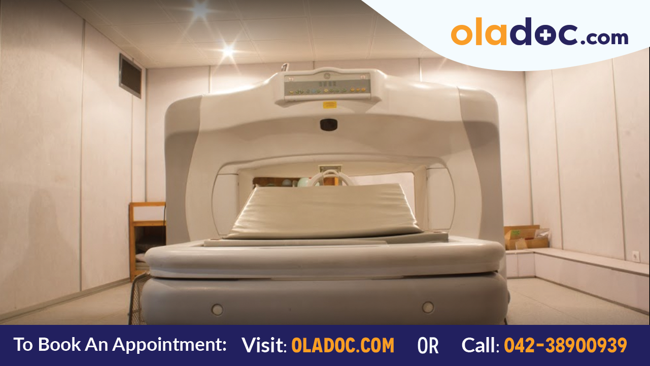 CT Scan room at Dr Ziauddin Hospital Karachi